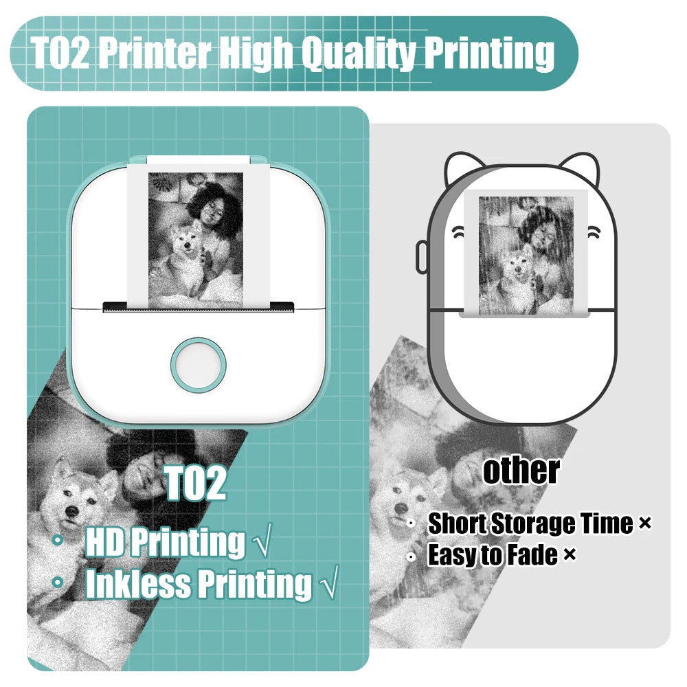 InklessMate™ Pocket Printer - Print Anything, Anywhere (No Ink Needed)