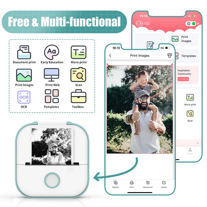 InklessMate™ Pocket Printer - Print Anything, Anywhere (No Ink Needed)