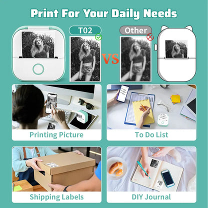 InklessMate™ Pocket Printer - Print Anything, Anywhere (No Ink Needed)